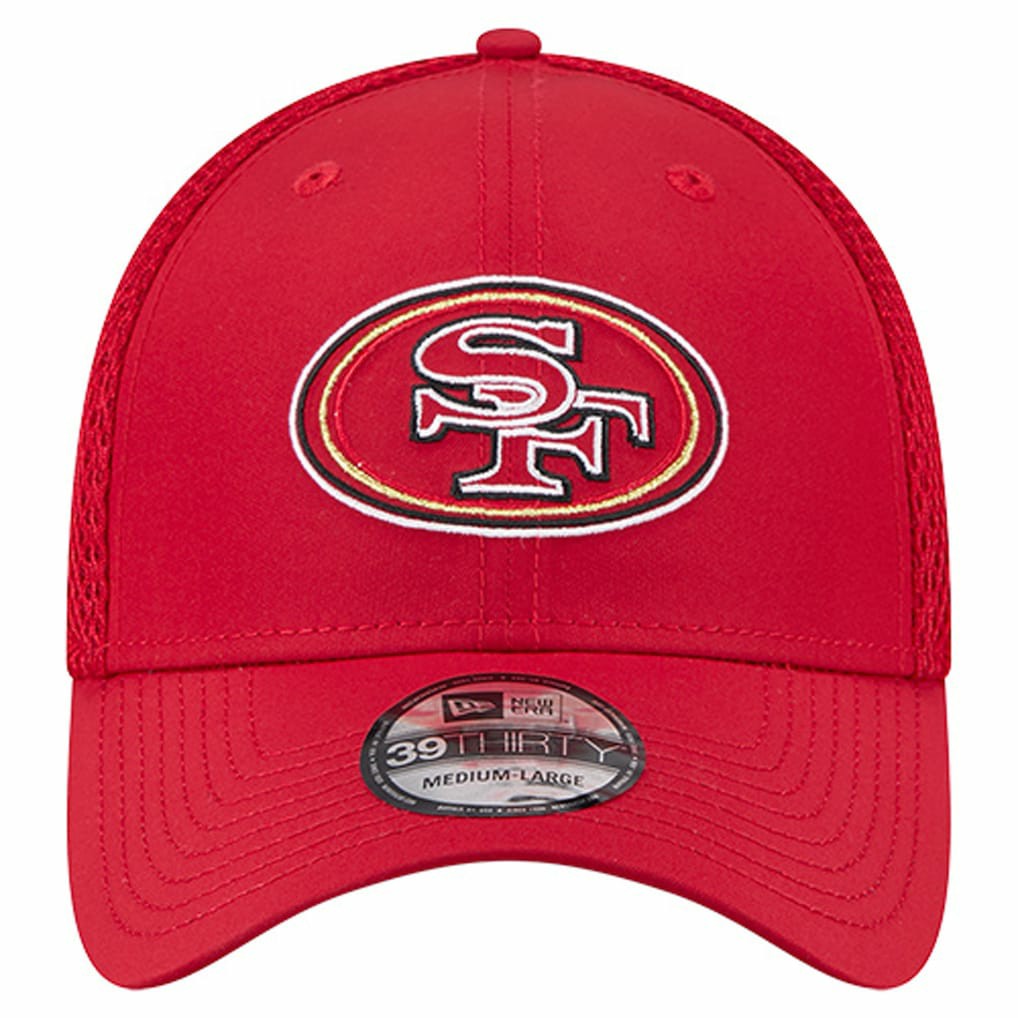 San Francisco 49ers New Era Outline 39THIRTY Flex Hat - Scarlet - NFL