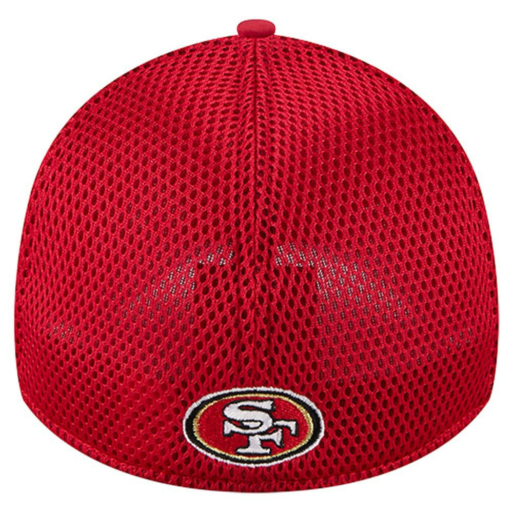 San Francisco 49ers New Era Outline 39THIRTY Flex Hat - Scarlet - NFL