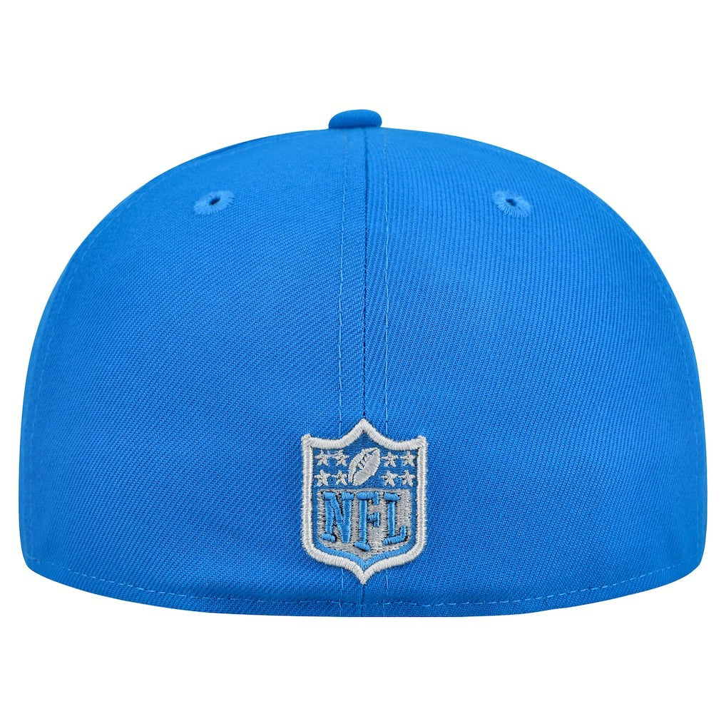 Detroit Lions New Era Break 59FIFTY Fitted Hat - Blue/Gray - NFL