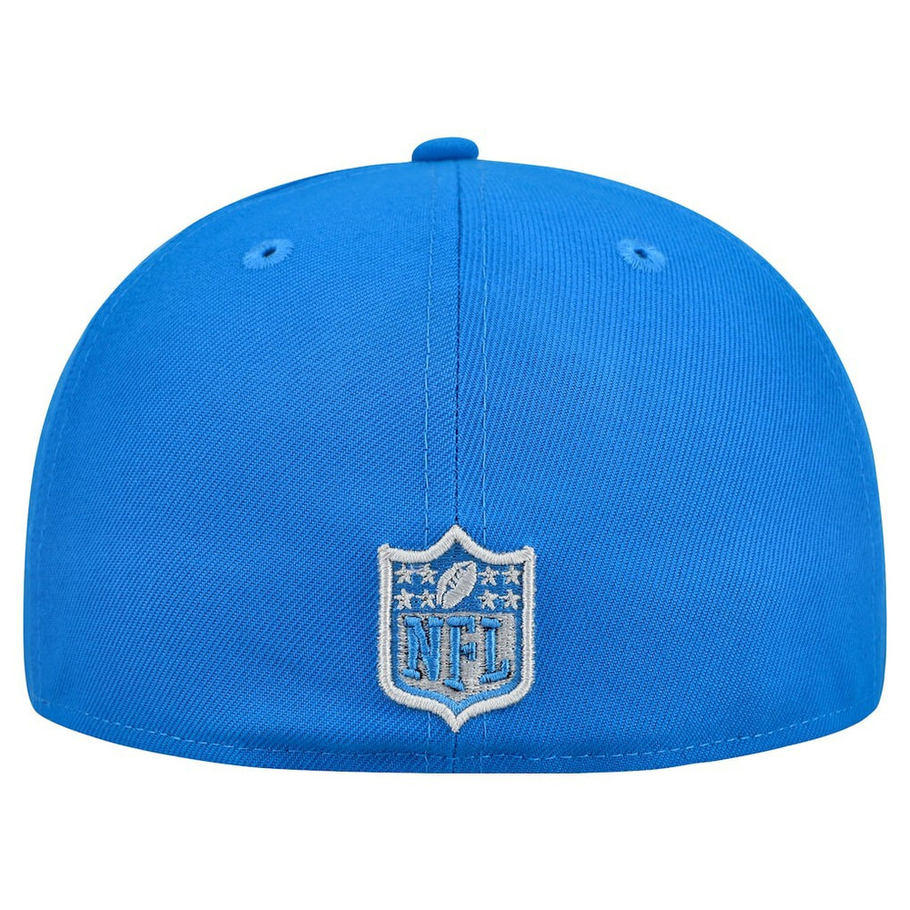 Detroit Lions New Era Break 59FIFTY Fitted Hat - Blue/Gray - NFL