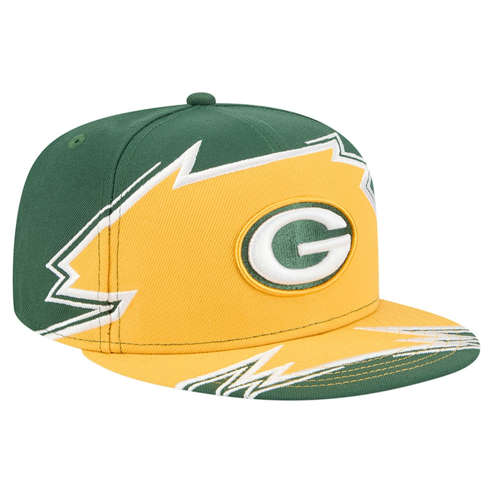 Green Bay Packers New Era Break 59FIFTY Fitted Hat - Green/Gold - NFL