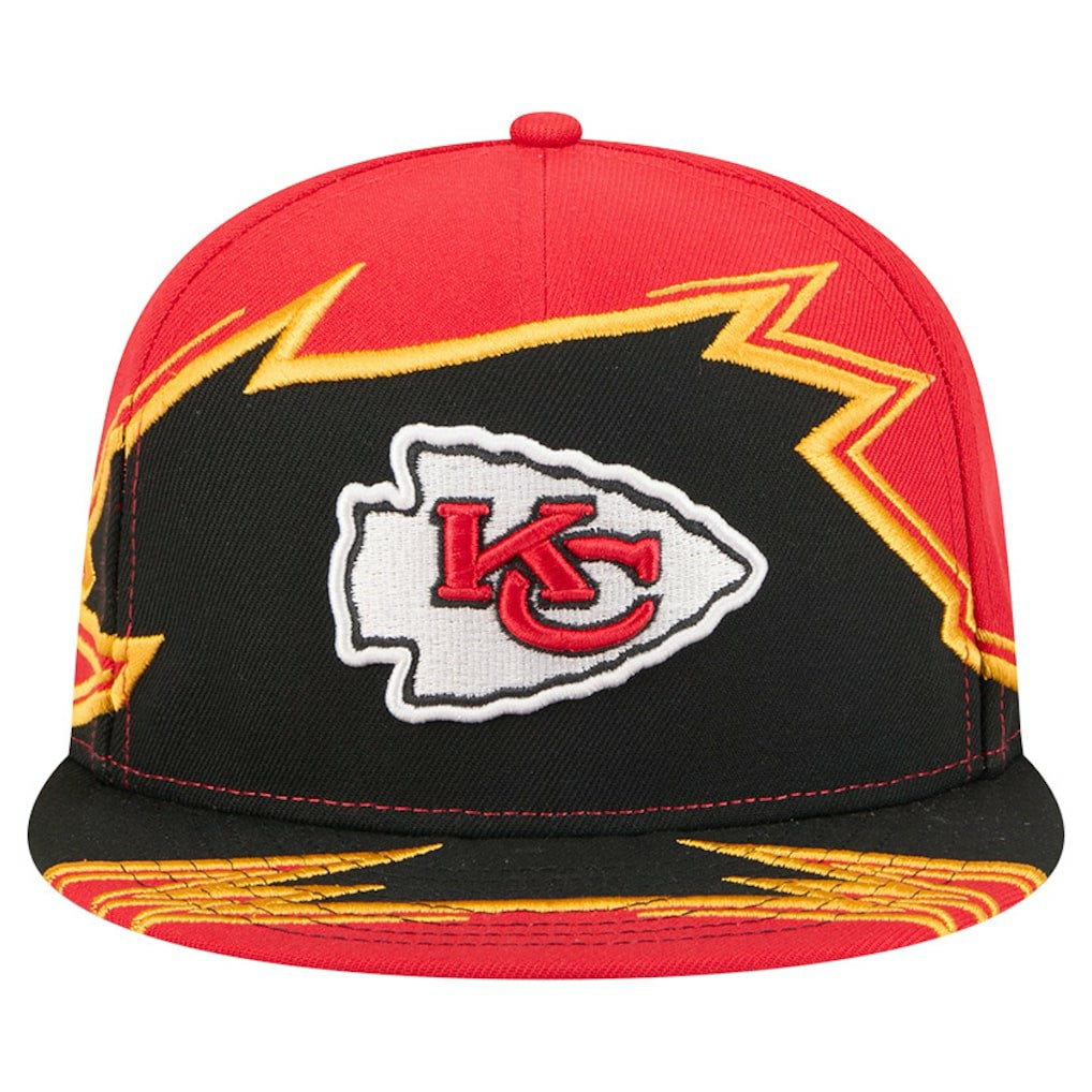 Kansas City Chiefs New Era Break 59FIFTY Fitted Hat - Red/Black - NFL