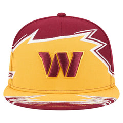 Washington Commanders New Era Break 59FIFTY Fitted Hat - Burgundy/Gold - NFL