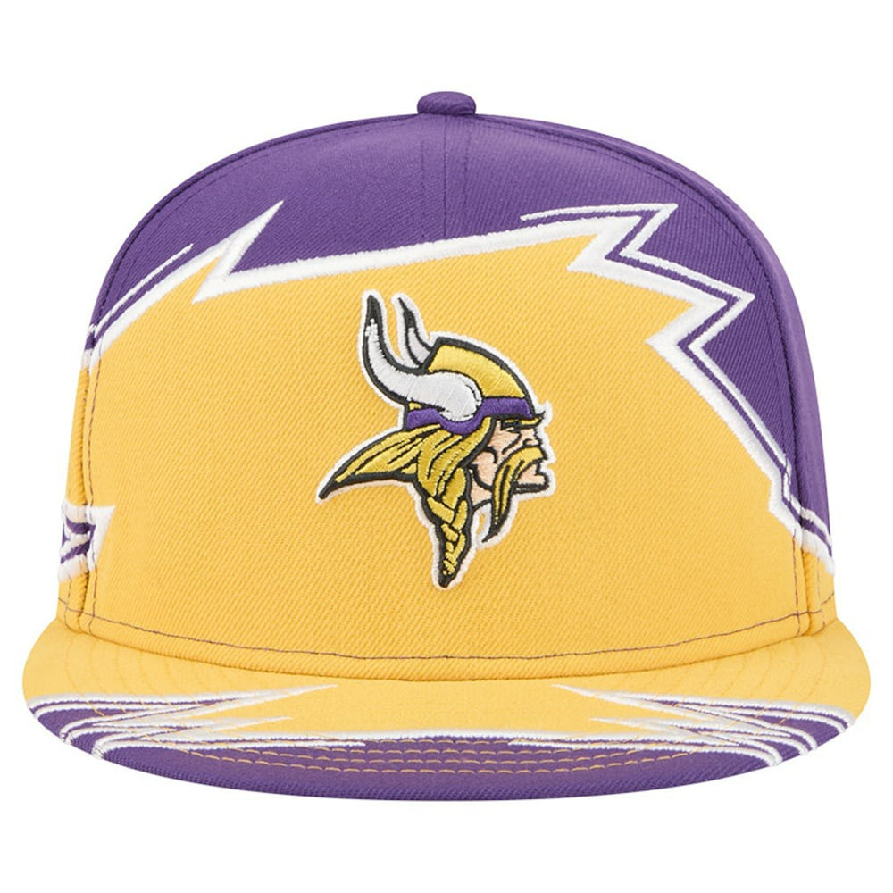 Minnesota Vikings New Era Break 59FIFTY Fitted Hat - Purple/Gold - NFL