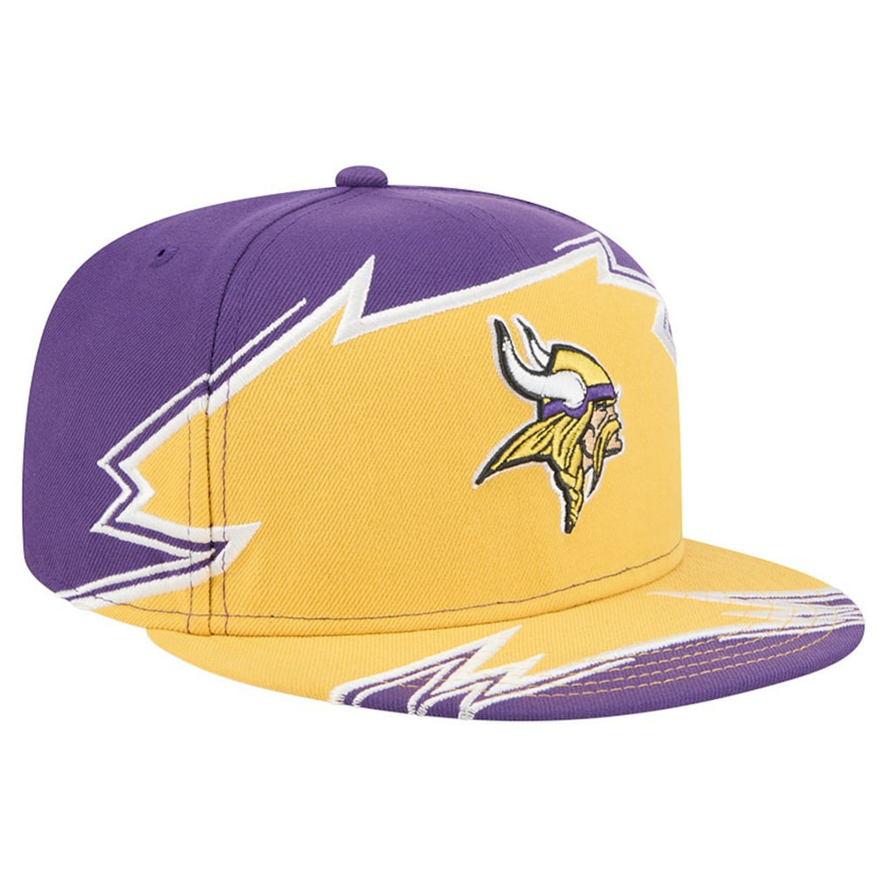 Minnesota Vikings New Era Break 59FIFTY Fitted Hat - Purple/Gold - NFL