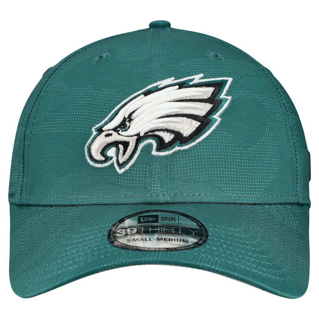 Philadelphia Eagles New Era Tonal Camo 39THIRTY Stretch Fit Hat - Midnight Green - NFL