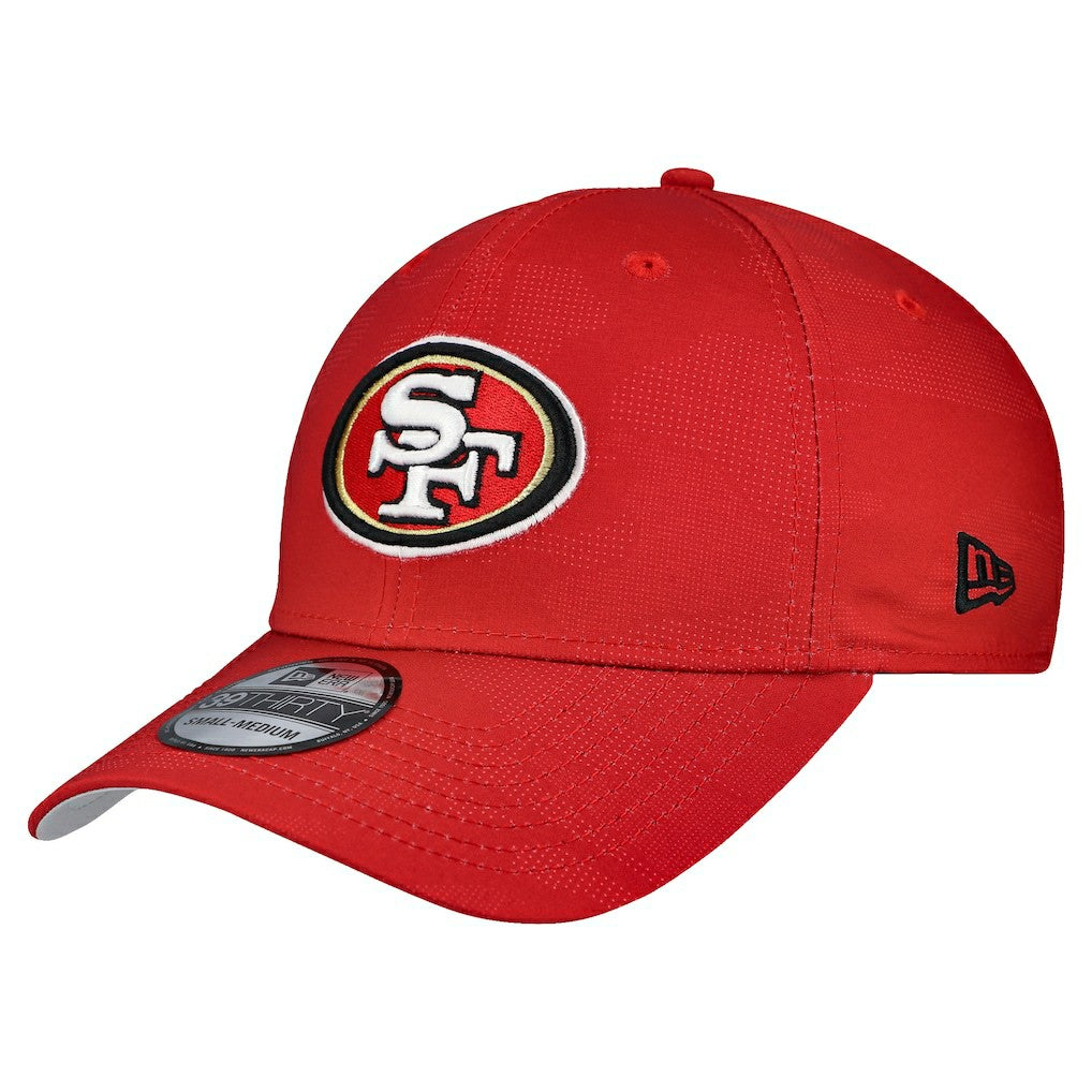 San Francisco 49ers New Era Tonal Camo 39THIRTY Stretch Fit Hat - Scarlet - NFL