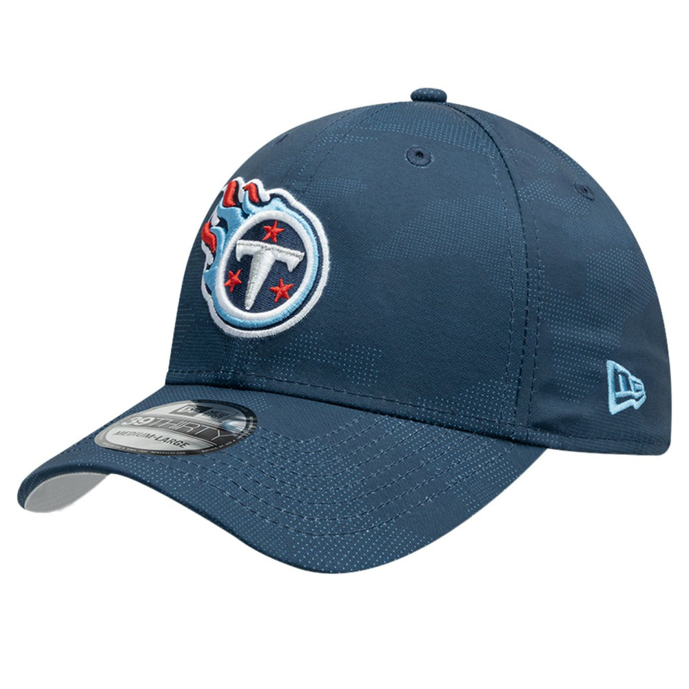 Tennessee Titans New Era Tonal Camo 39THIRTY Stretch Fit Hat - Navy - NFL
