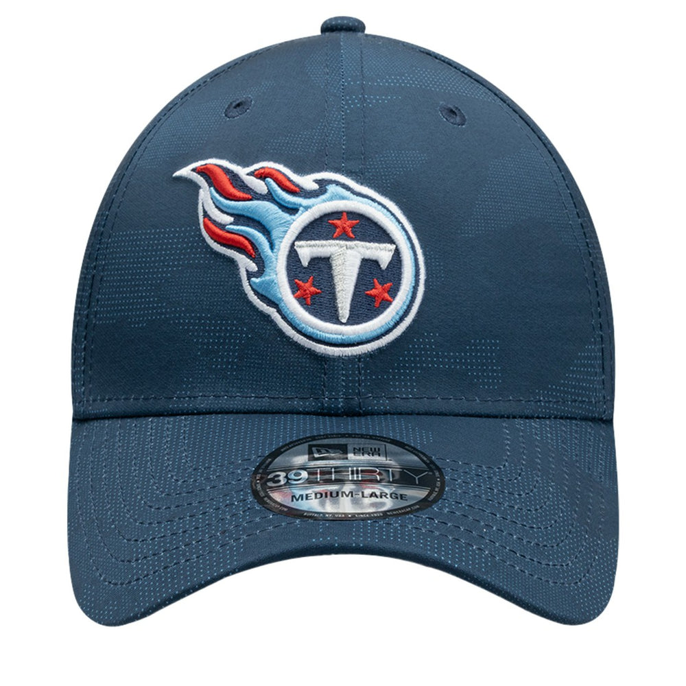 Tennessee Titans New Era Tonal Camo 39THIRTY Stretch Fit Hat - Navy - NFL