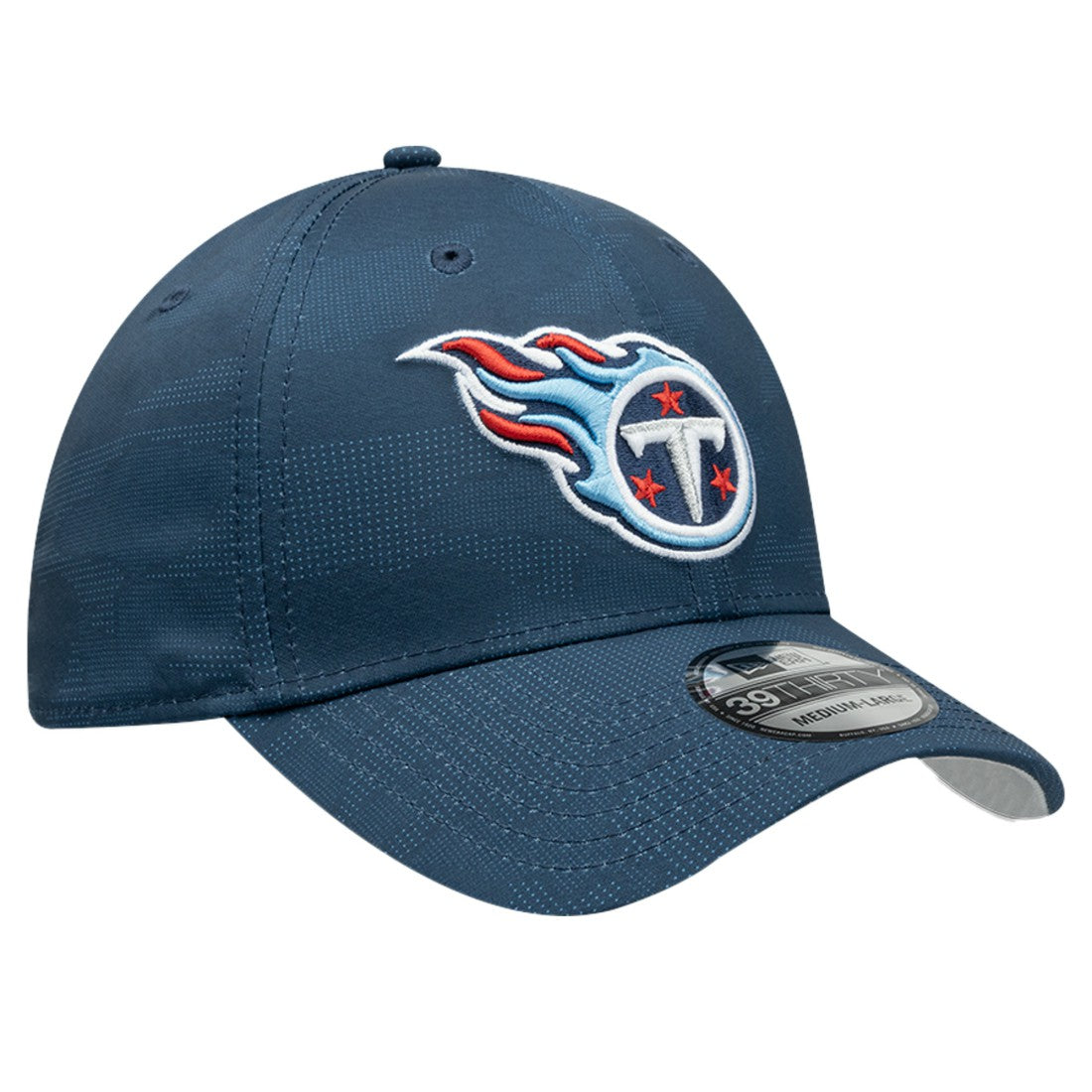 Tennessee Titans New Era Tonal Camo 39THIRTY Stretch Fit Hat - Navy - NFL