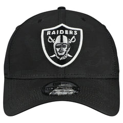 Las Vegas Raiders New Era Tonal Camo 39THIRTY Stretch Fit Hat - Black - NFL