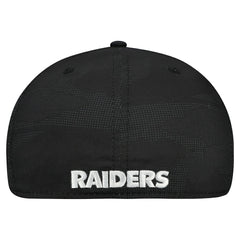 Las Vegas Raiders New Era Tonal Camo 39THIRTY Stretch Fit Hat - Black - NFL