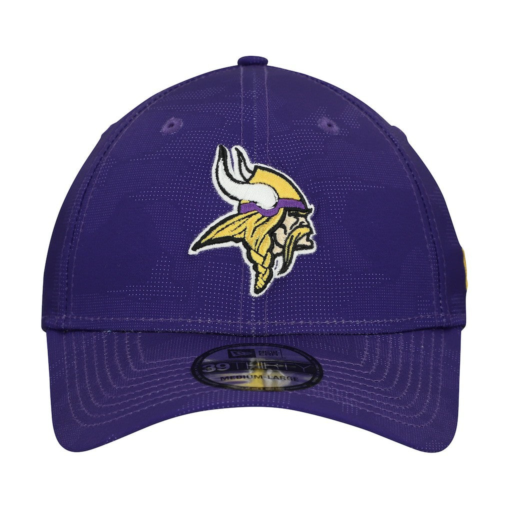 Minnesota Vikings New Era Tonal Camo 39THIRTY Stretch Fit Hat - Purple - NFL