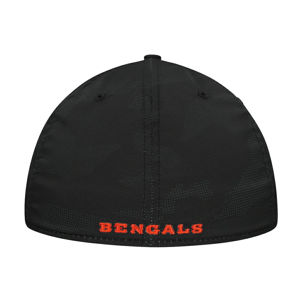 Cincinnati Bengals New Era Tonal Camo 39THIRTY Stretch Fit Hat - Black - NFL