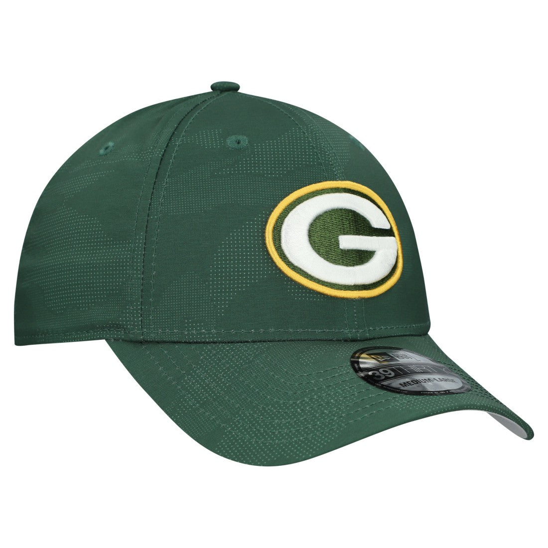 Green Bay Packers New Era Tonal Camo 39THIRTY Stretch Fit Hat - Green - NFL