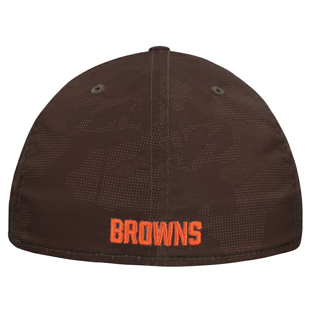 Cleveland Browns New Era Tonal Camo 39THIRTY Stretch Fit Hat - Brown - NFL