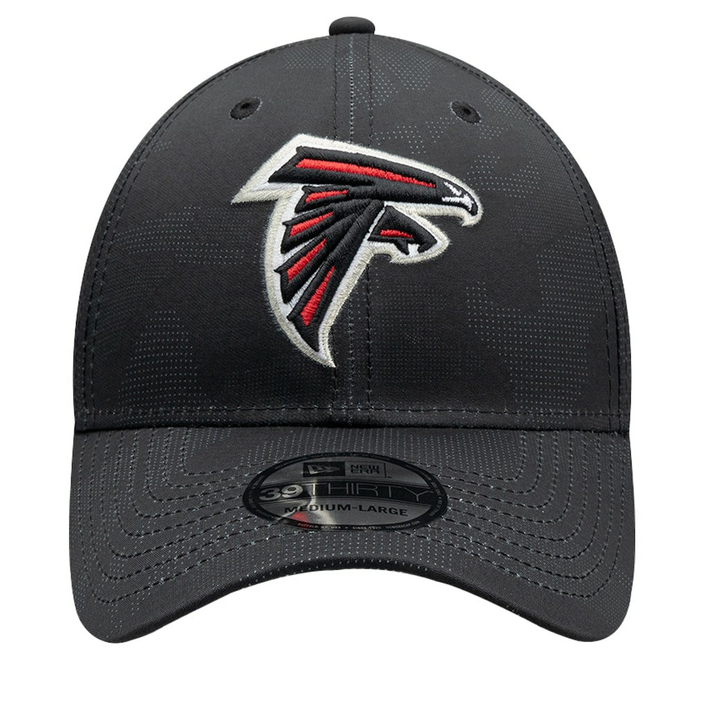 Atlanta Falcons New Era Tonal Camo 39THIRTY Stretch Fit Hat - Black - NFL