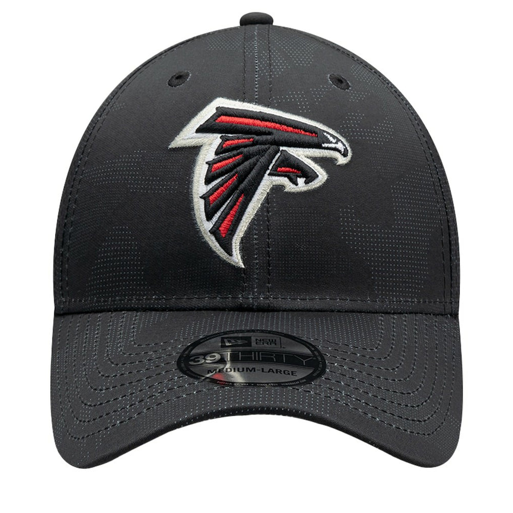 Atlanta Falcons New Era Tonal Camo 39THIRTY Stretch Fit Hat - Black - NFL