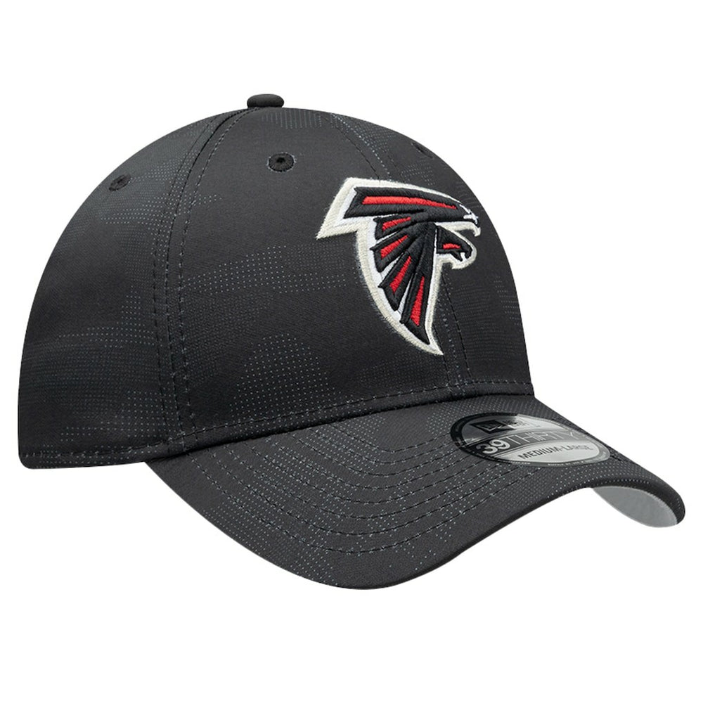 Atlanta Falcons New Era Tonal Camo 39THIRTY Stretch Fit Hat - Black - NFL