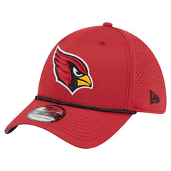 Arizona Cardinals New Era Perforated 39THIRTY Flex Hat - Cardinal - NFL