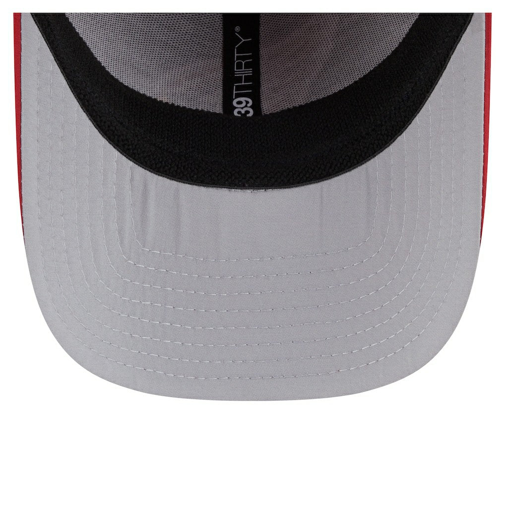 Arizona Cardinals New Era Perforated 39THIRTY Flex Hat - Cardinal - NFL