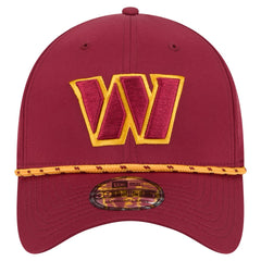Washington Commanders New Era Perforated 39THIRTY Flex Hat - Burgundy - NFL
