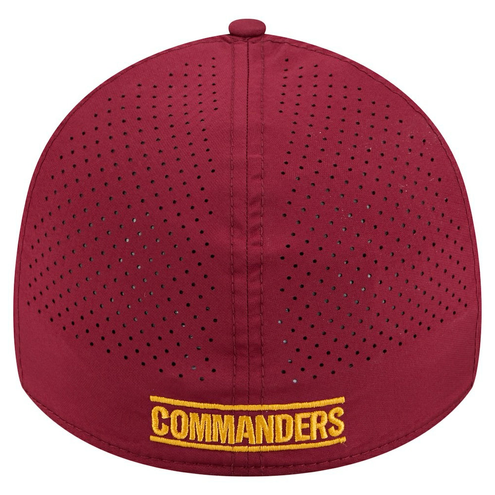 Washington Commanders New Era Perforated 39THIRTY Flex Hat - Burgundy - NFL