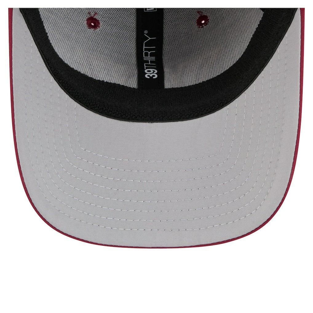 Washington Commanders New Era Perforated 39THIRTY Flex Hat - Burgundy - NFL