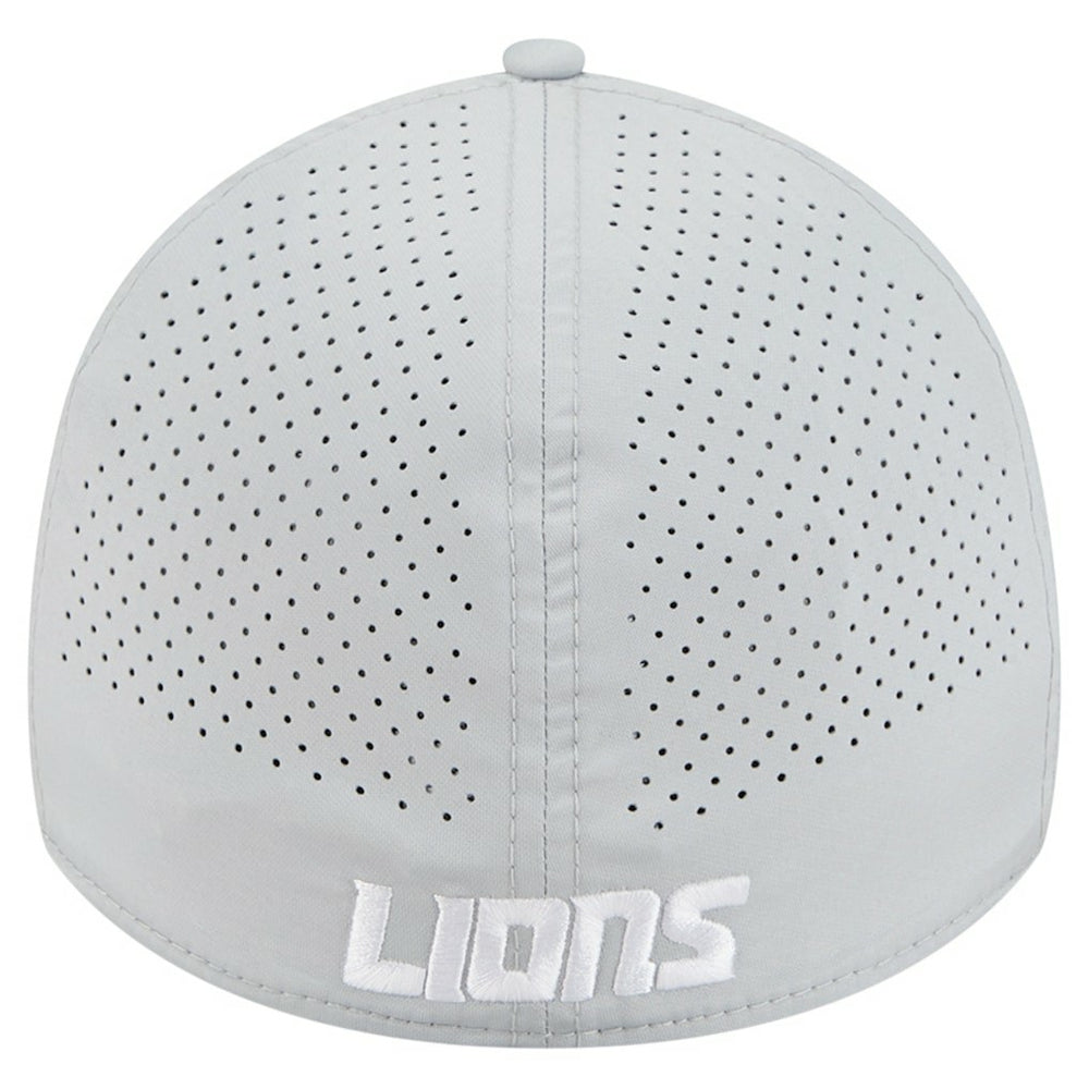 Detroit Lions New Era Perforated 39THIRTY Flex Hat - Blue - NFL