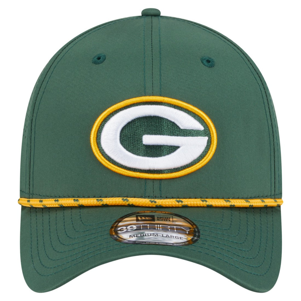 Green Bay Packers New Era Perforated 39THIRTY Flex Hat - Green - NFL
