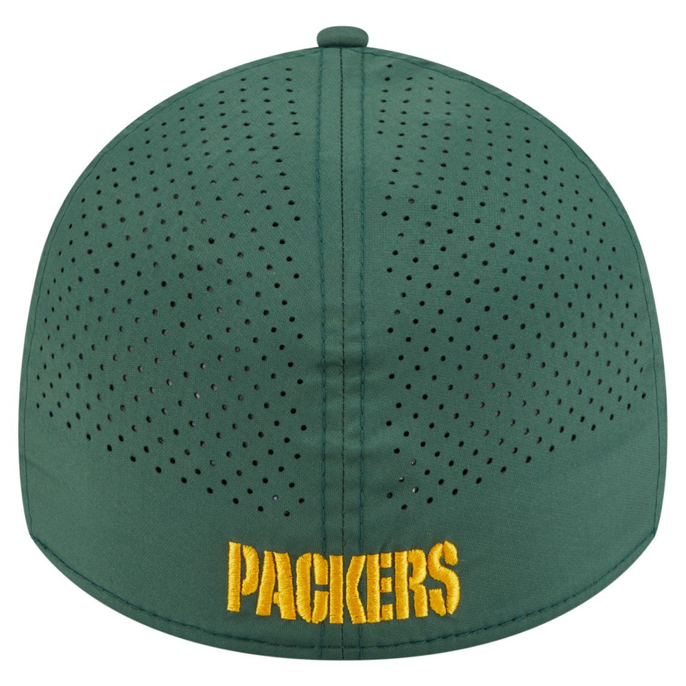 Green Bay Packers New Era Perforated 39THIRTY Flex Hat - Green - NFL