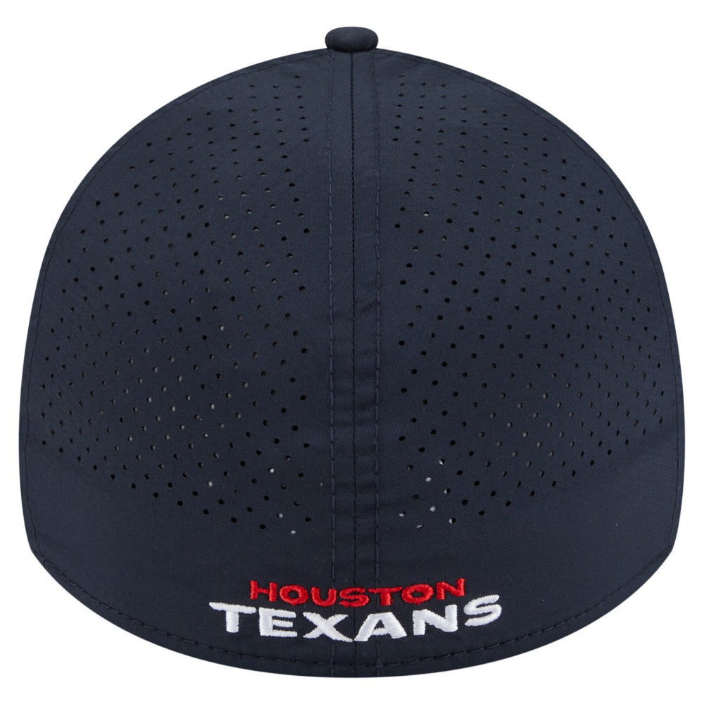 Houston Texans New Era Perforated 39THIRTY Flex Hat - Navy - NFL