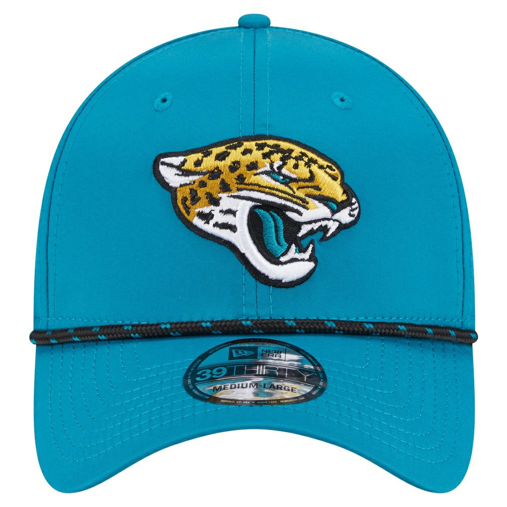 Jacksonville Jaguars New Era Perforated 39THIRTY Flex Hat - Teal - NFL