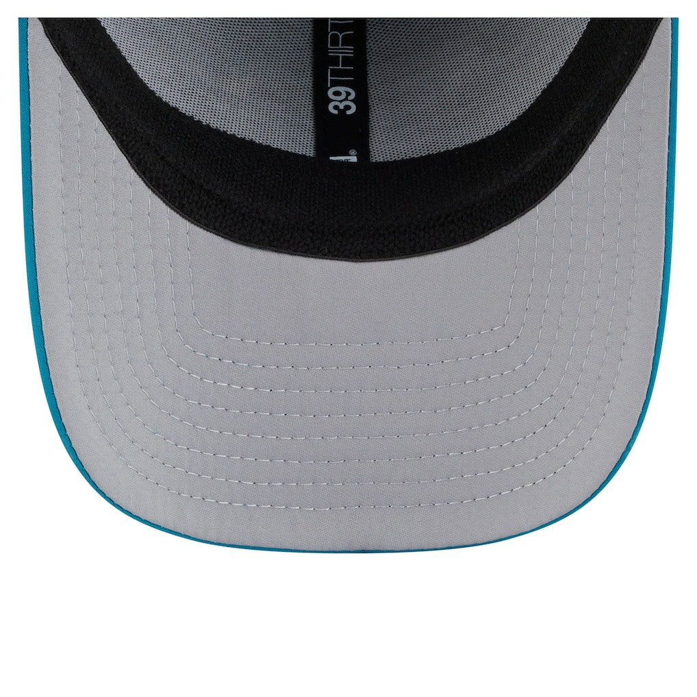Jacksonville Jaguars New Era Perforated 39THIRTY Flex Hat - Teal - NFL