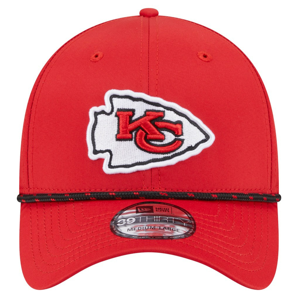 Kansas City Chiefs New Era Perforated 39THIRTY Flex Hat - Red - NFL