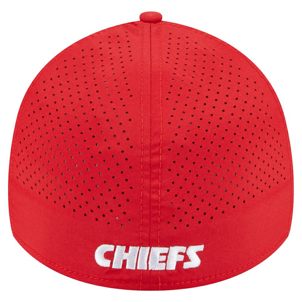 Kansas City Chiefs New Era Perforated 39THIRTY Flex Hat - Red - NFL