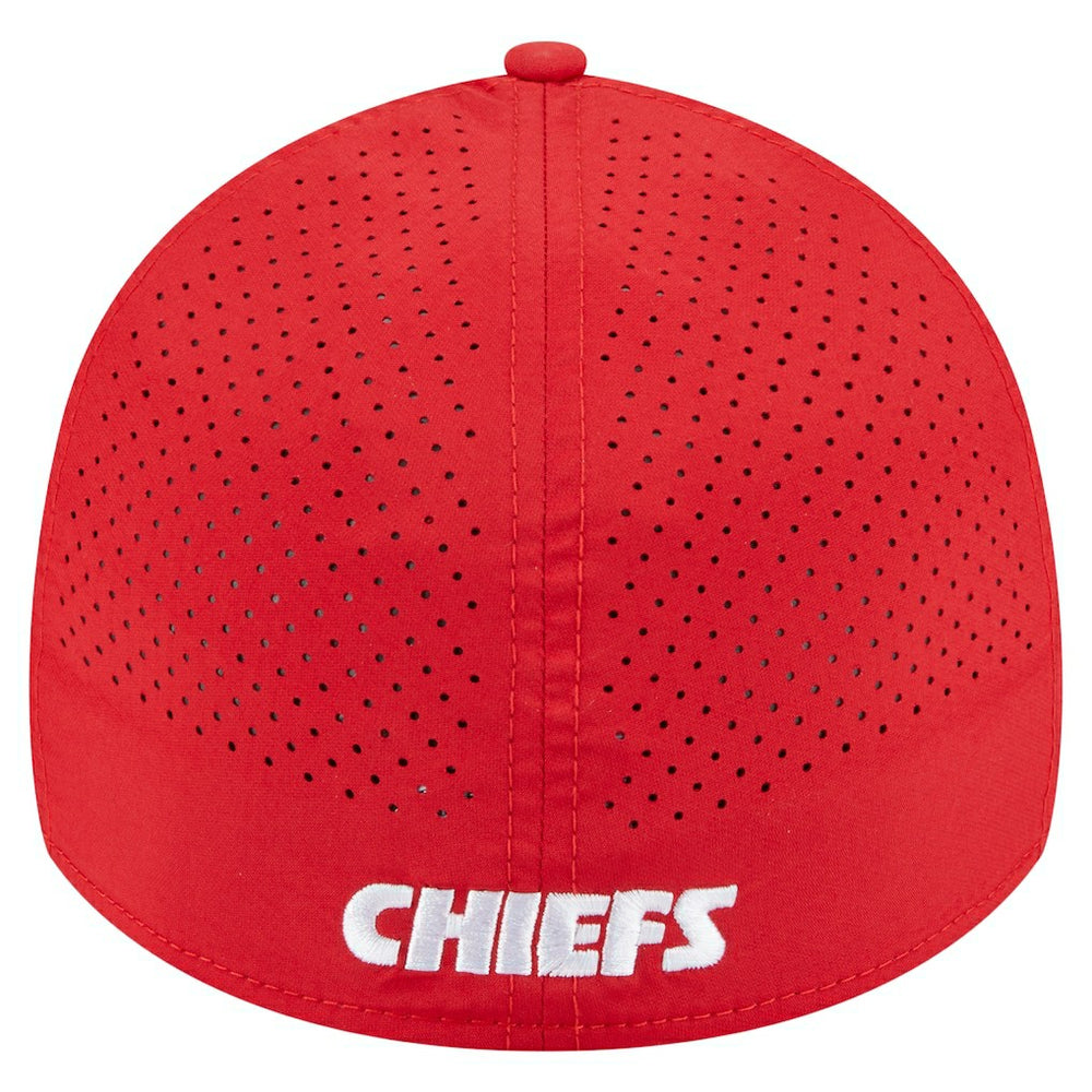 Kansas City Chiefs New Era Perforated 39THIRTY Flex Hat - Red - NFL