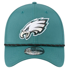Philadelphia Eagles New Era Perforated 39THIRTY Flex Hat - Midnight Green - NFL