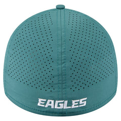 Philadelphia Eagles New Era Perforated 39THIRTY Flex Hat - Midnight Green - NFL