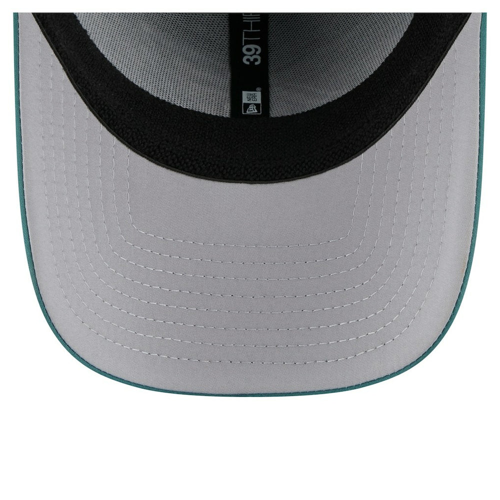 Philadelphia Eagles New Era Perforated 39THIRTY Flex Hat - Midnight Green - NFL