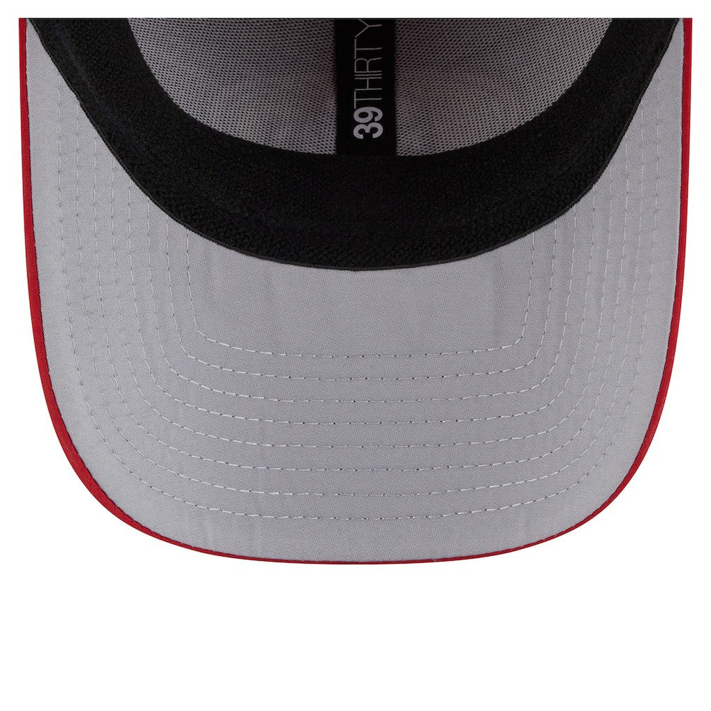 San Francisco 49ers New Era Perforated 39THIRTY Flex Hat - Scarlet - NFL