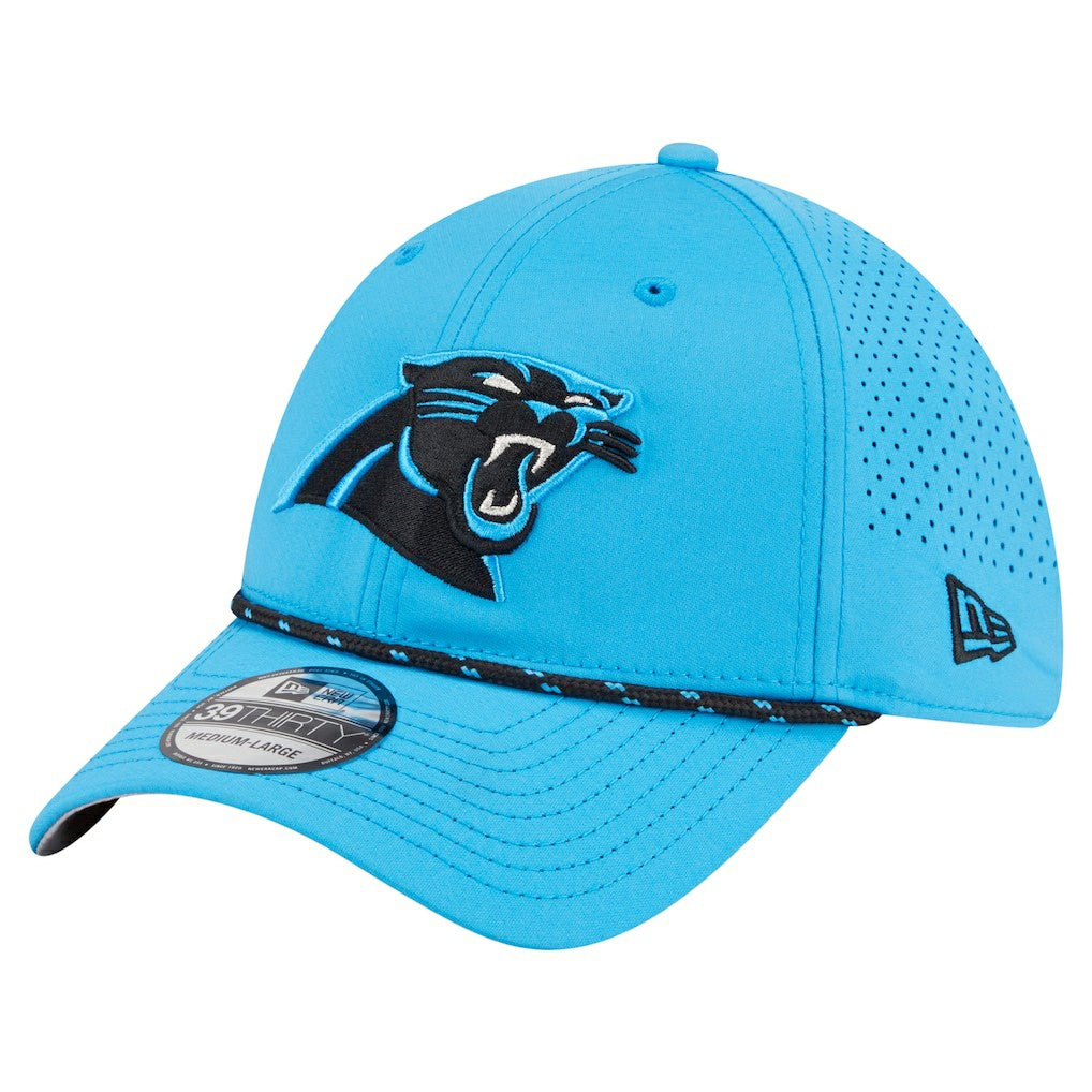 Carolina Panthers New Era Perforated 39THIRTY Flex Hat - Blue - NFL
