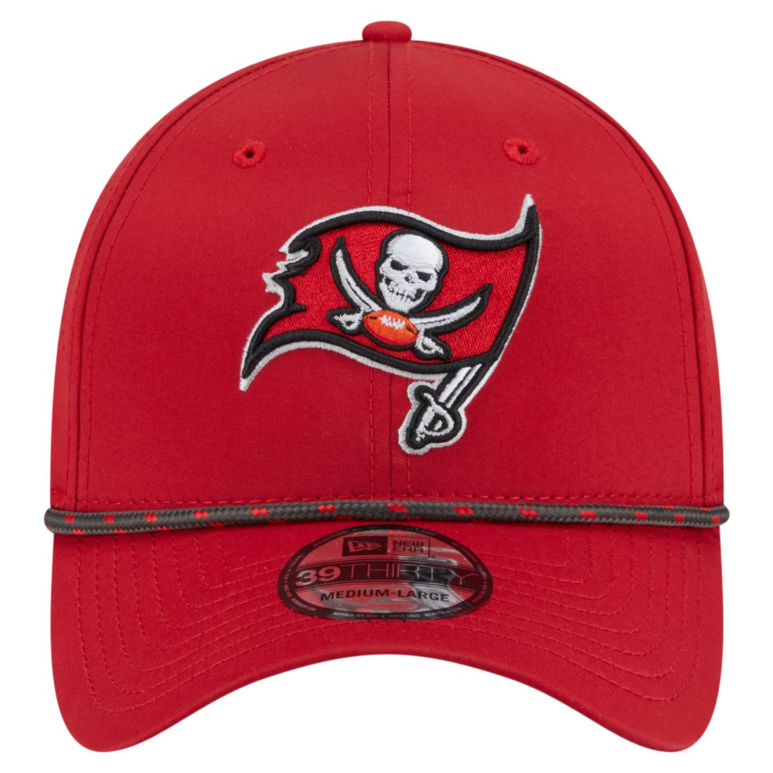 Tampa Bay Buccaneers New Era Perforated 39THIRTY Flex Hat - Red - NFL