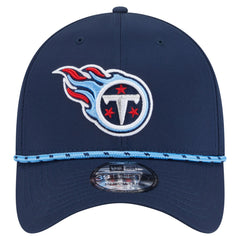 Tennessee Titans New Era Perforated 39THIRTY Flex Hat - Navy - NFL