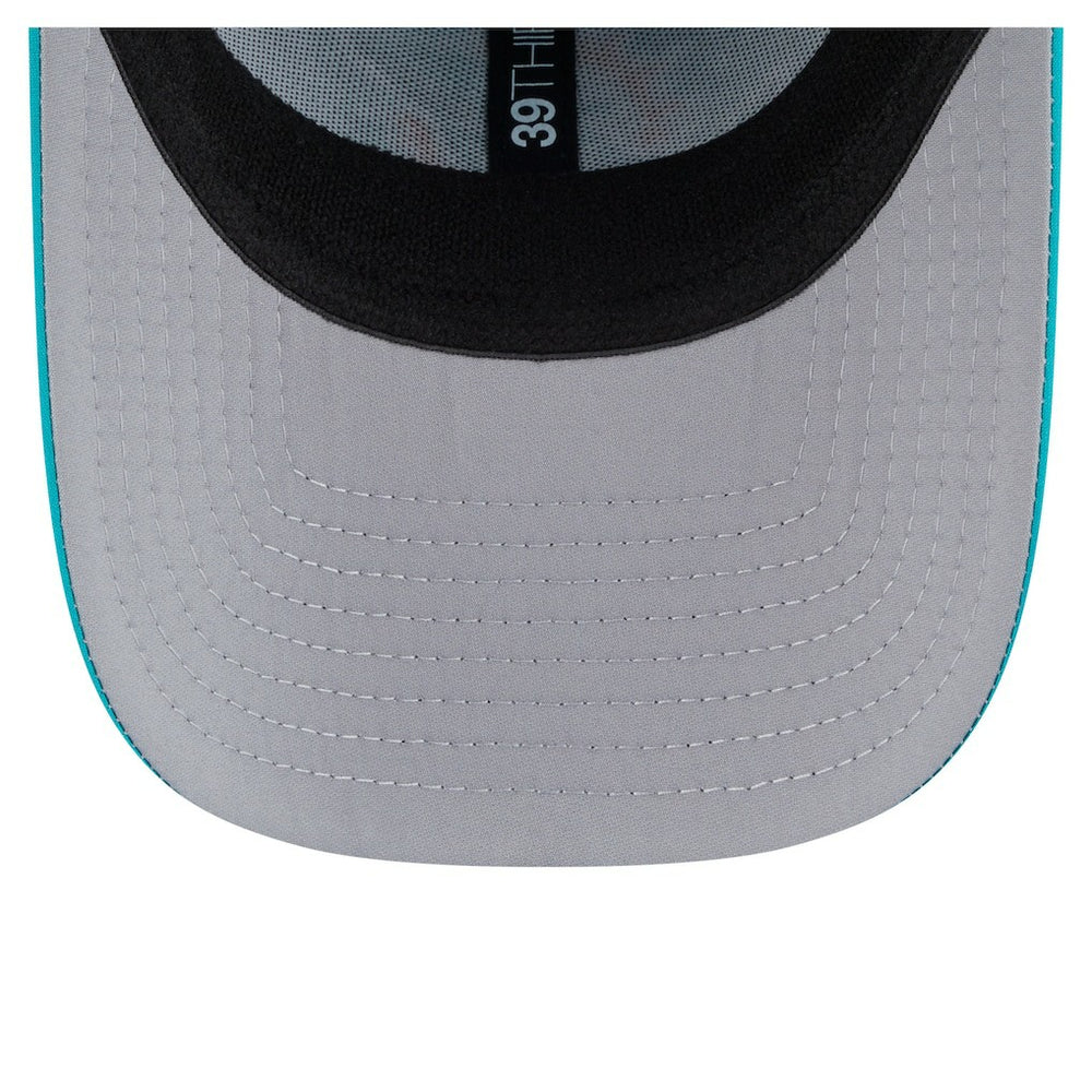 Miami Dolphins New Era Perforated 39THIRTY Flex Hat - Aqua - NFL