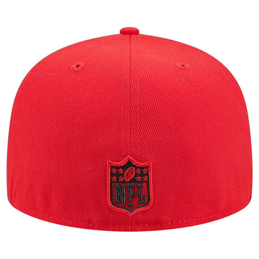 Kansas City Chiefs New Era Tri-Hit 59FIFTY Fitted Hat - Red - NFL