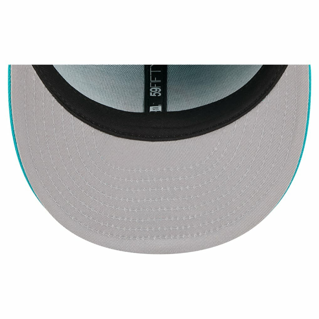 Miami Dolphins New Era Tri-Hit 59FIFTY Fitted Hat - Aqua - NFL