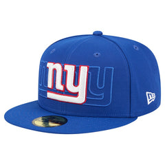 New York Giants New Era Tri-Hit 59FIFTY Fitted Hat - Royal - NFL