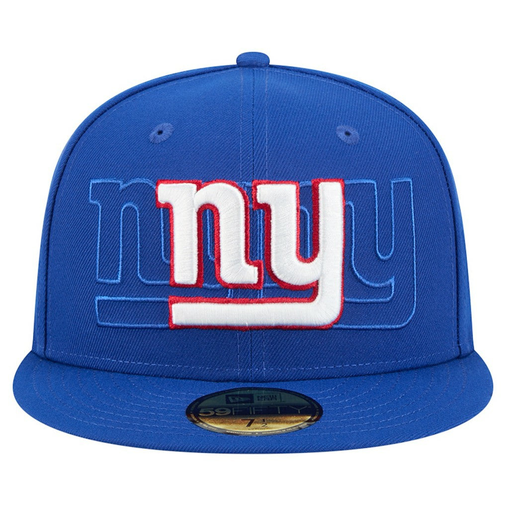 New York Giants New Era Tri-Hit 59FIFTY Fitted Hat - Royal - NFL