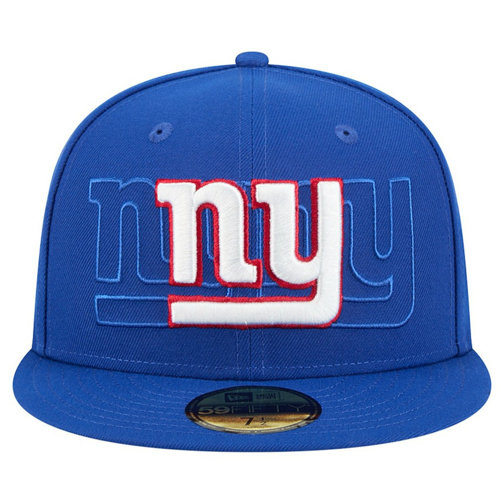 New York Giants New Era Tri-Hit 59FIFTY Fitted Hat - Royal - NFL
